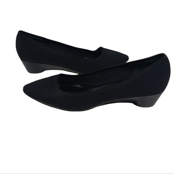 Salvatore Ferragamo Nella Neoprene Nylon Pumps $395 size 9.5 S2590 - Picture 6 of 12